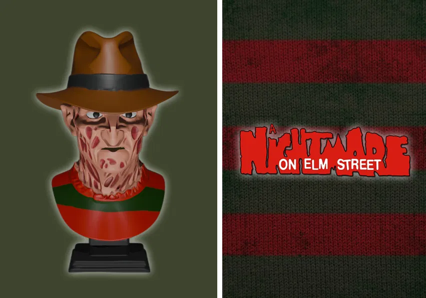 Tượng Bust Freddy Krueger - Image 1