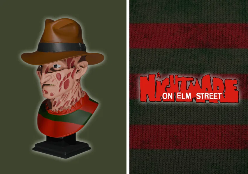 Tượng Bust Freddy Krueger - Image 2