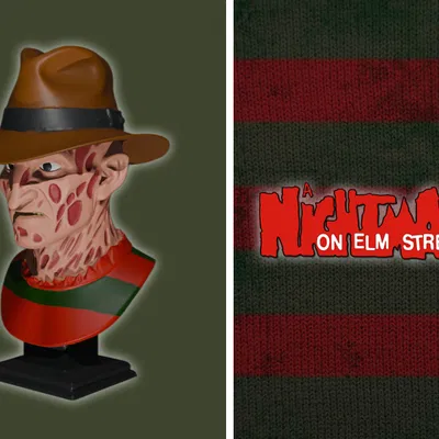 Tượng Bust Freddy Krueger