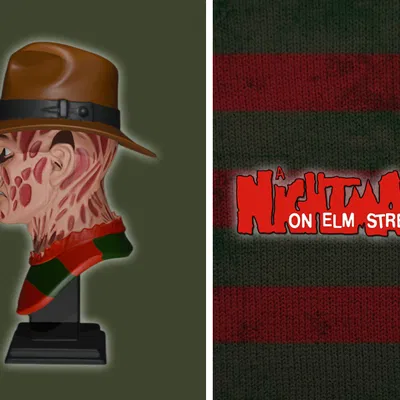 Tượng Bust Freddy Krueger