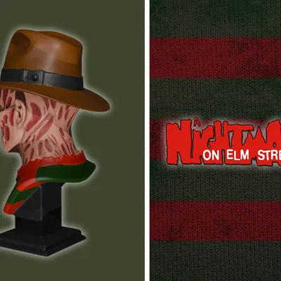 Tượng Bust Freddy Krueger