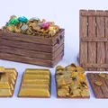 Rương Kho Báu Modular: Thỏi Vàng, Xu, Đá Quý (Bộ #1) - Thumbnail 1