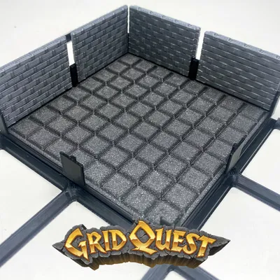 GridQuest SEAMLESS BASE 2x2 (The Gridfinity Game) – Đế liền mạch 2x2