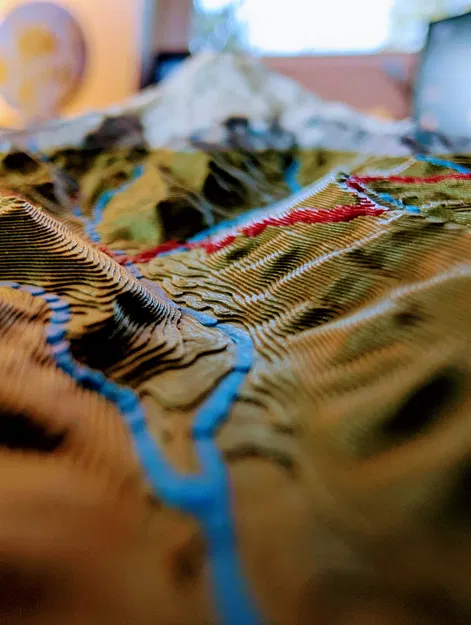 Terrain Maker – Công cụ web tạo mô hình địa hình 3D để in 3D - Image 1