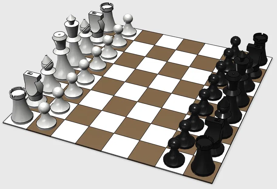 Bộ Quân Cờ Vua (Chess Playing Pieces) - Image 1