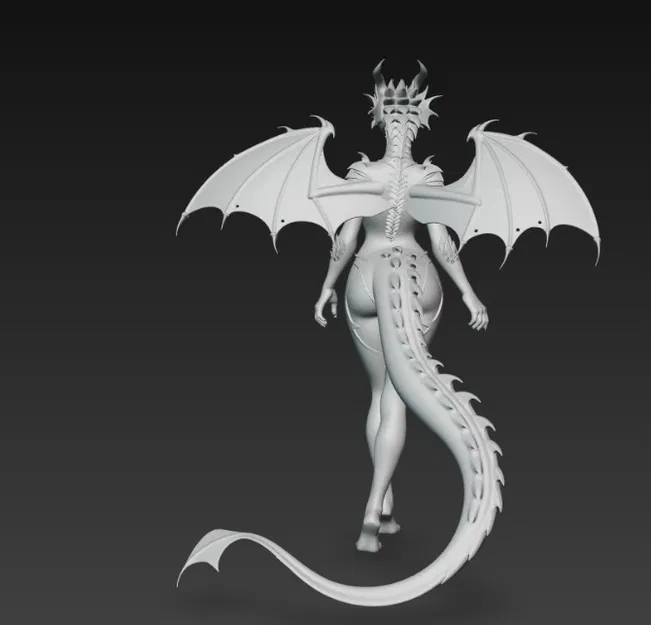 Người phụ nữ rồng hình người gợi cảm 2 - Image 2