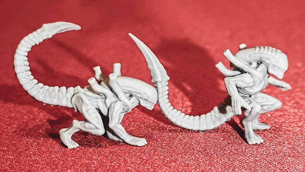 They Mostly Come at Night... Mostly. – Bộ mini Xenomorph fan-made - Image 2