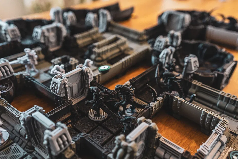 They Mostly Come at Night... Mostly. – Bộ mini Xenomorph fan-made - Image 5