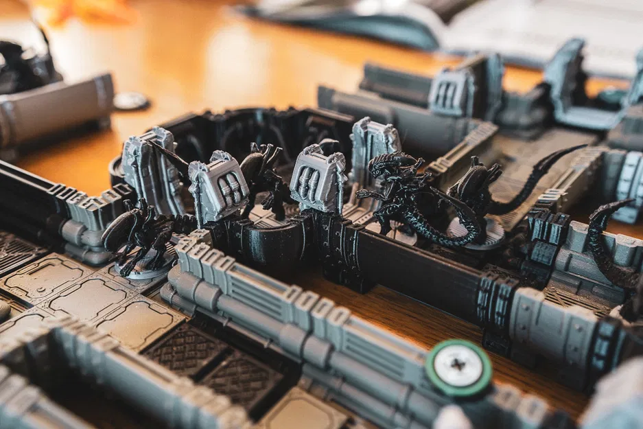 They Mostly Come at Night... Mostly. – Bộ mini Xenomorph fan-made - Image 8