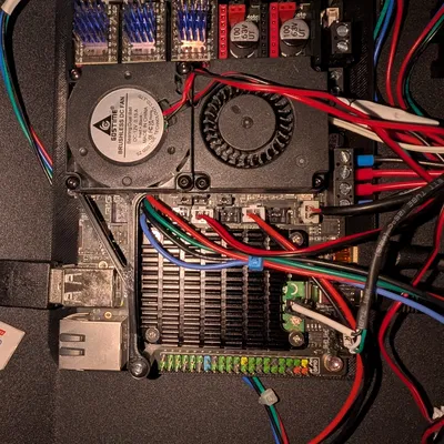Gá Quạt Làm Mát Stepper cho BTT Manta M5P