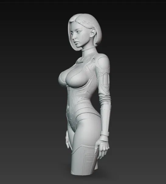 Cô gái Cyberpunk sexy 3 - Image 3