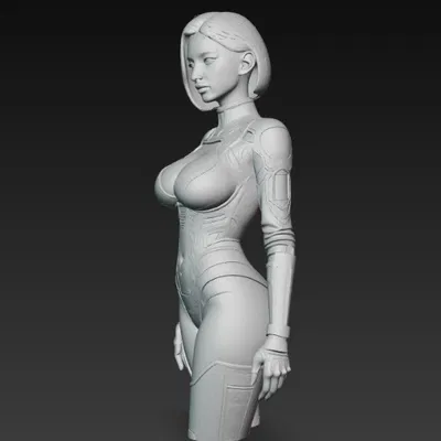 Cô gái Cyberpunk sexy 3