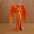 Sexy Angel – Tượng thiên thần fantasy quyến rũ để trưng bày - Thumbnail 2