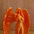 Sexy Angel – Tượng thiên thần fantasy quyến rũ để trưng bày - Thumbnail 3