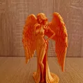 Sexy Angel – Tượng thiên thần fantasy quyến rũ để trưng bày - Thumbnail 4