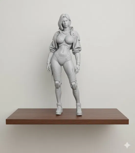 Cô gái Cyberpunk Sexy - Image 1