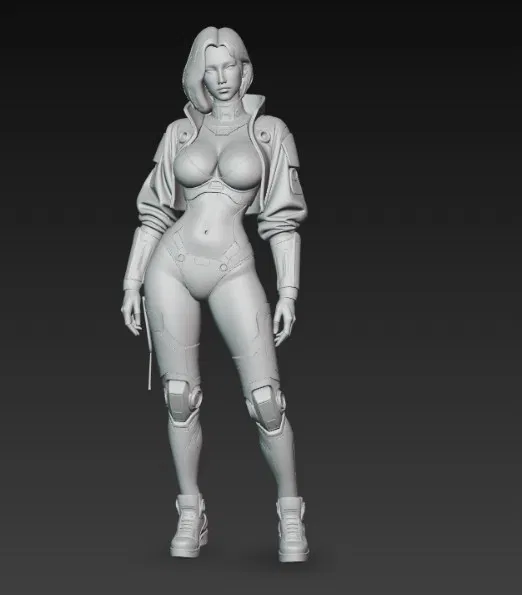 Cô gái Cyberpunk Sexy - Image 3