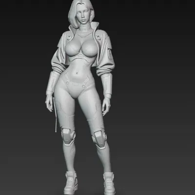 Cô gái Cyberpunk Sexy