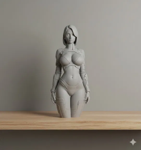 Cô gái Cyberpunk gợi cảm 2 - Image 1