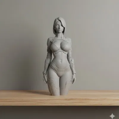 Cô gái Cyberpunk gợi cảm 2