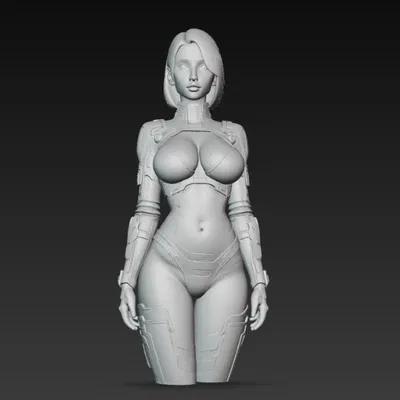 Cô gái Cyberpunk gợi cảm 2