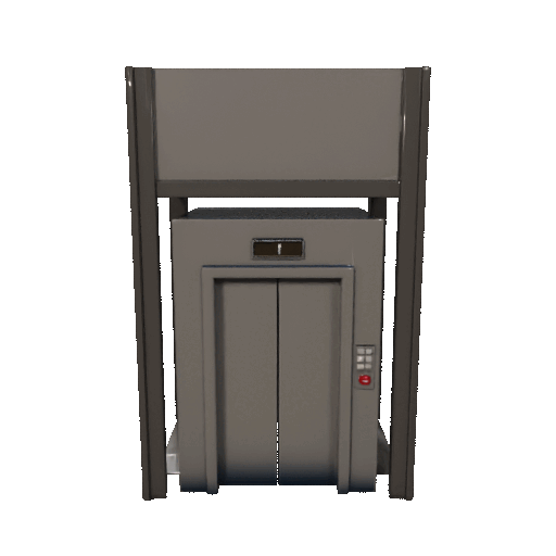 Thang máy Low Poly