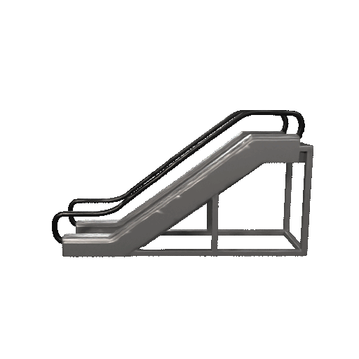 Thang cuốn Low Poly (Low Poly Escalator)