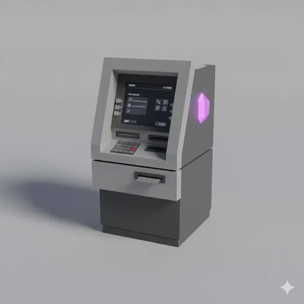 ATM Low Poly - Image 1