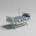 Giường Bệnh Viện Low Poly - Thumbnail 1