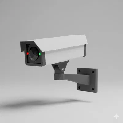 Camera an ninh Low Poly