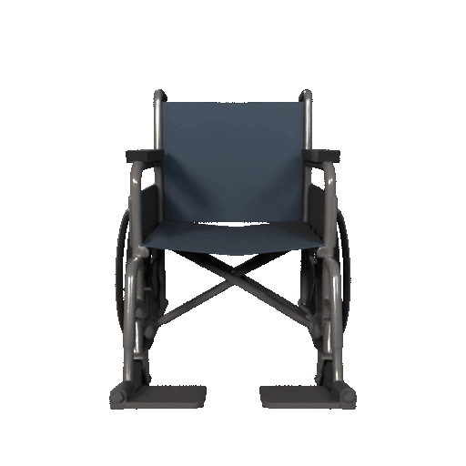 Xe lăn Low Poly - Image 2