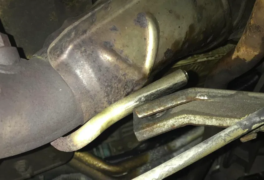 VW T4 Rubber Buffer Y-Pipe / Anschlagpuffer Hosenrohr - Image 2