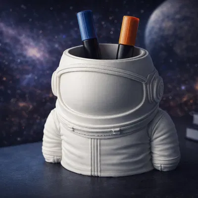 Kệ Cắm Bút Phi Hành Gia – Space Explorer Desk Organizer