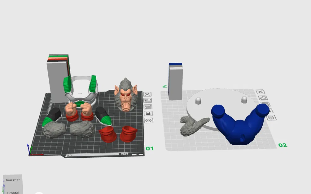 DragonBall Z - Khỉ Oozaru - Nhiều phần (Multiparts) - Nhiều màu (Multicolor) - Image 4