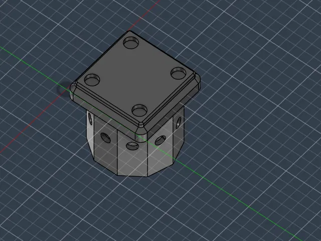 Giá đỡ dao X-ACTO & lưỡi dự phòng Gridfinity 1x1 - Image 4