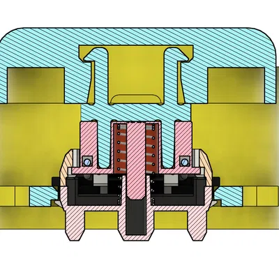 Nút Arcade Kailh Choc (v1) 30mm (Kailh Choc Arcade Button 30mm)