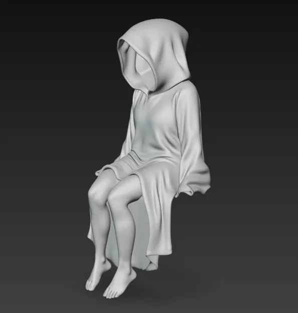 Veiled Woman – Người phụ nữ trùm khăn - Image 2