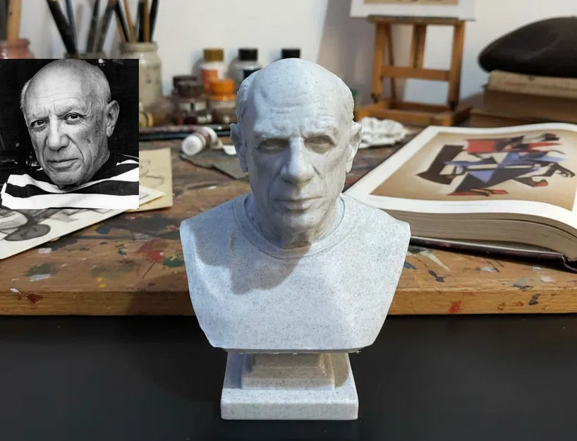Pablo Ruiz Picasso – Bust - Image 1