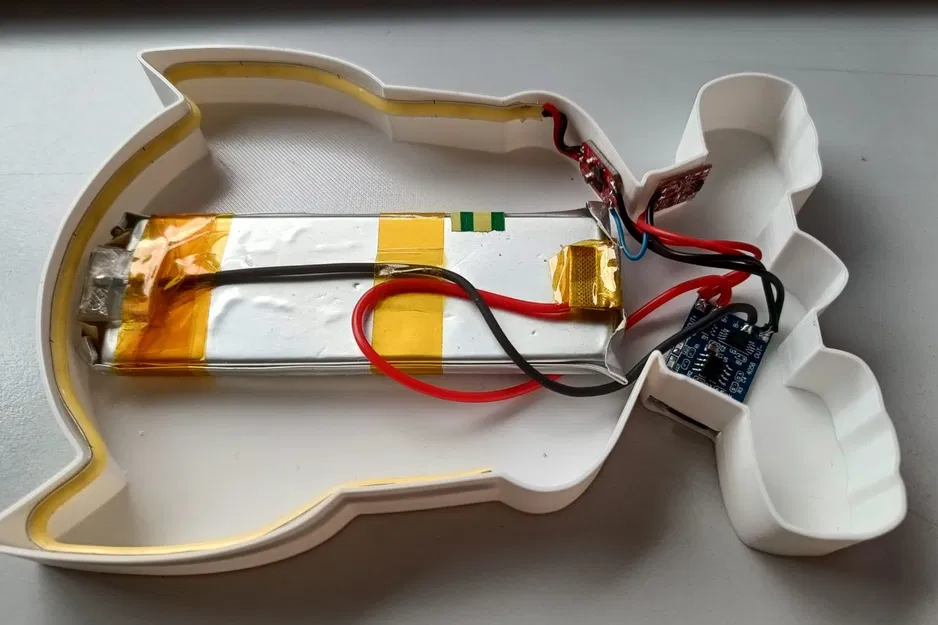 Đèn Paw Patrol – mặt Chase (bật/tắt bằng nút cảm ứng) - Image 3