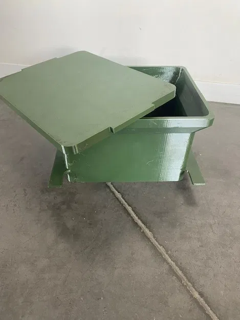 Khay mồi Anatec (bac amorce) có hoặc không có nắp – Monocoque - Image 2