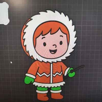 Khay chơi cảm giác (Sensory play) Eskimo