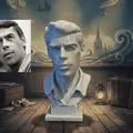 Jacques Romain Georges Brel - Bust (Tượng bán thân) - Thumbnail 1
