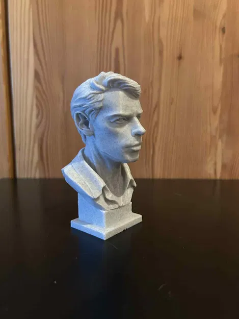 Jacques Romain Georges Brel - Bust (Tượng bán thân) - Image 2