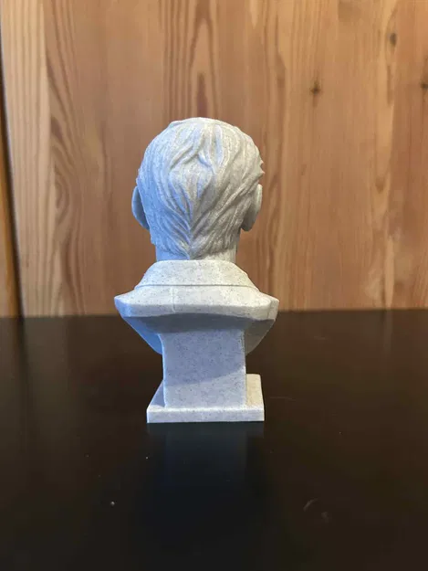 Jacques Romain Georges Brel - Bust (Tượng bán thân) - Image 3