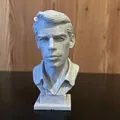 Jacques Romain Georges Brel - Bust (Tượng bán thân) - Thumbnail 5