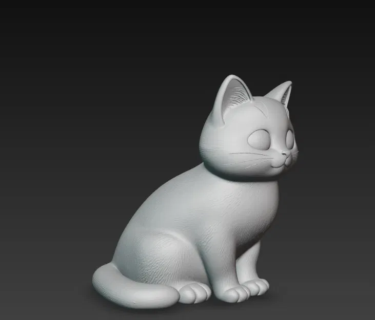 Mô hình 3D mèo con (Kitten) - Image 2