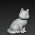 Mô hình 3D mèo con (Kitten) - Thumbnail 2