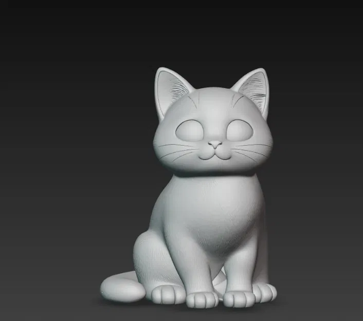 Mô hình 3D mèo con (Kitten) - Image 3