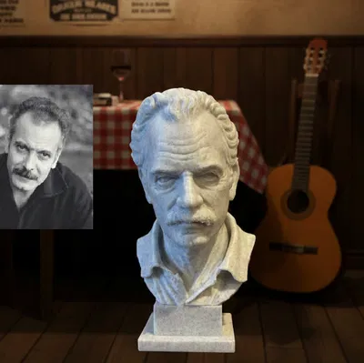 Georges Charles Brassens – Bust