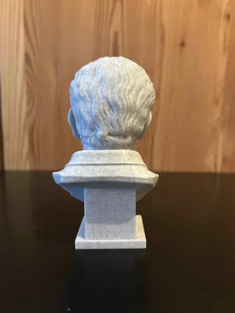 Georges Charles Brassens – Bust - Image 2